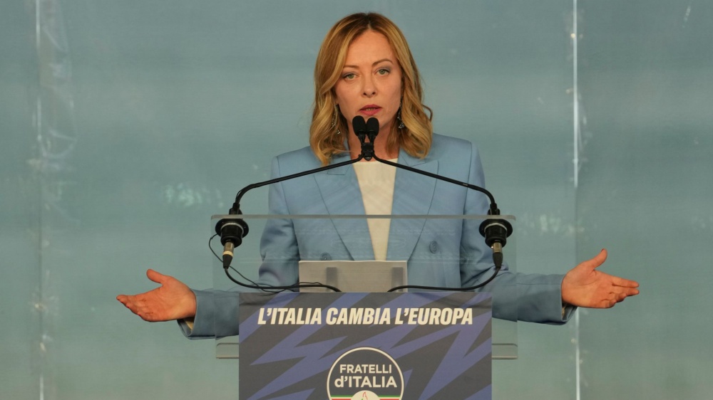 Meloni candidata alle europee